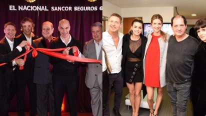 Gran reinauguración del El Nacional, con Adrián Suar y Julio Chávez a la cabeza