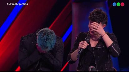 Luck Ra rompió en llanto tras escuchar a Nicolás Behringer en su última presentación de 