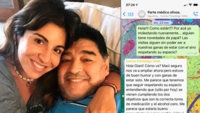¡Fuerte! Gianinna Maradona reveló por qué Diego Maradona murió solo