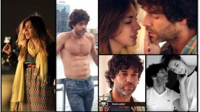 Mariano Martínez, protagonista del video de Vico Pérez, una cantante cordobesa de proyección nacional 