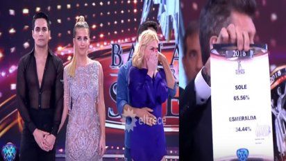 ¡Batacazo! Fandiño sorprendió a todos y eliminó en el teléfono a Esmeralda Mitre con el 65,56% de los votos