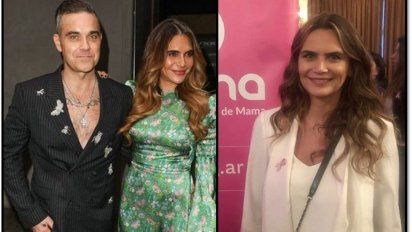 No la olvida: Robbie Williams tiene una esposa igual a Granata; en las redes lo gastan y es TT