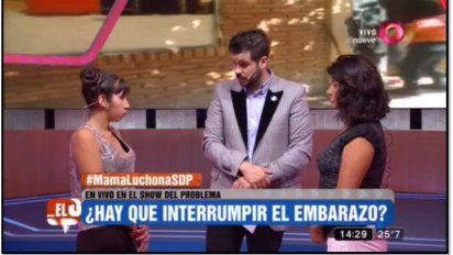 En medio de la polémica; en tv se usó el tema del aborto como consiga y ardieron las redes sociales