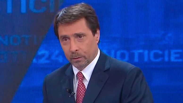 El fuerte enojo de Eduardo Feinmann por un error durante su programa de A24