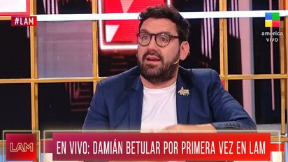 ¿Qué dijo Damián Betular sobre el conductor de 