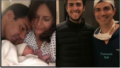 Isabel Macedo y Urtubey fueron papás: nació Isabelita