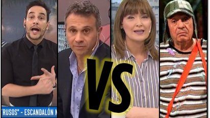 La guerra de Lapegüe y su compañera del noticiero; la herencia maldita del Chavo y las mejores patadas voladoras con famosos