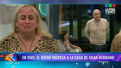 Así fue el emocionante congelados de Selva dentro de la casa de 'Gran Hermano'