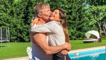 ¡Muy exótico! La mascota de Barby Franco y Fernando Burlando