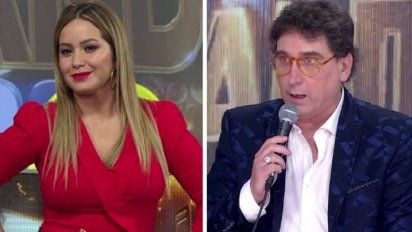 Oscar Mediavilla y Karina La Princesita en un intenso cruce