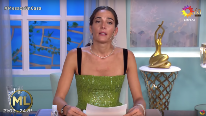 Juana Viale reveló cuál es el momento en que peor la pasa en el programa y los consejos que le da Mirtha Legrand