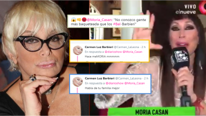 Carmen Barbieri le contestó a Moria: 