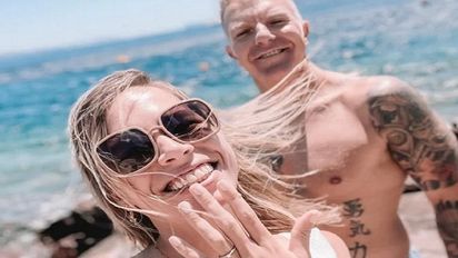 El romántico pedido de casamiento de Alejandro Fantino a Coni Mosqueira: 