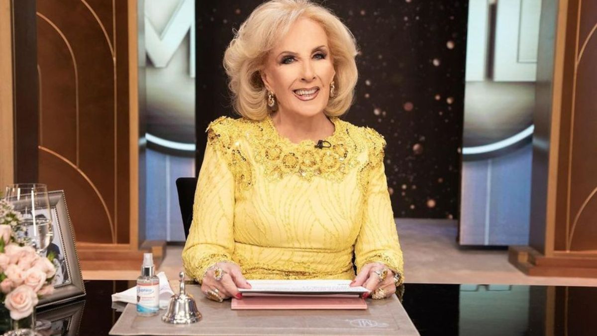 ¡De lujo! Estos son los invitados al programa de Mirtha Legrand este sábado