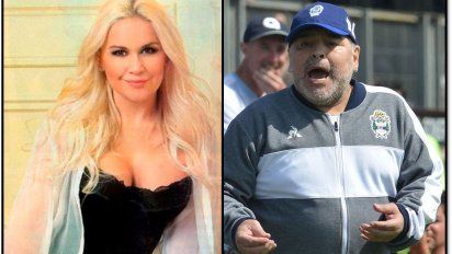 Verónica Ojeda se sienta el domingo en el living de Susana y ya explotó la furia de Maradona