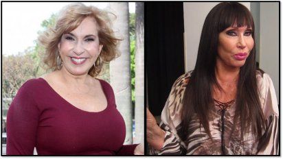 Ironías del destino: Georgina Barbarossa regresa a la televisión el mismo día que Moria Casán