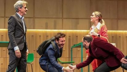 Benjamín Vicuña habló de los rumores de pelea en la obra que hace junto a Laurita Fernández