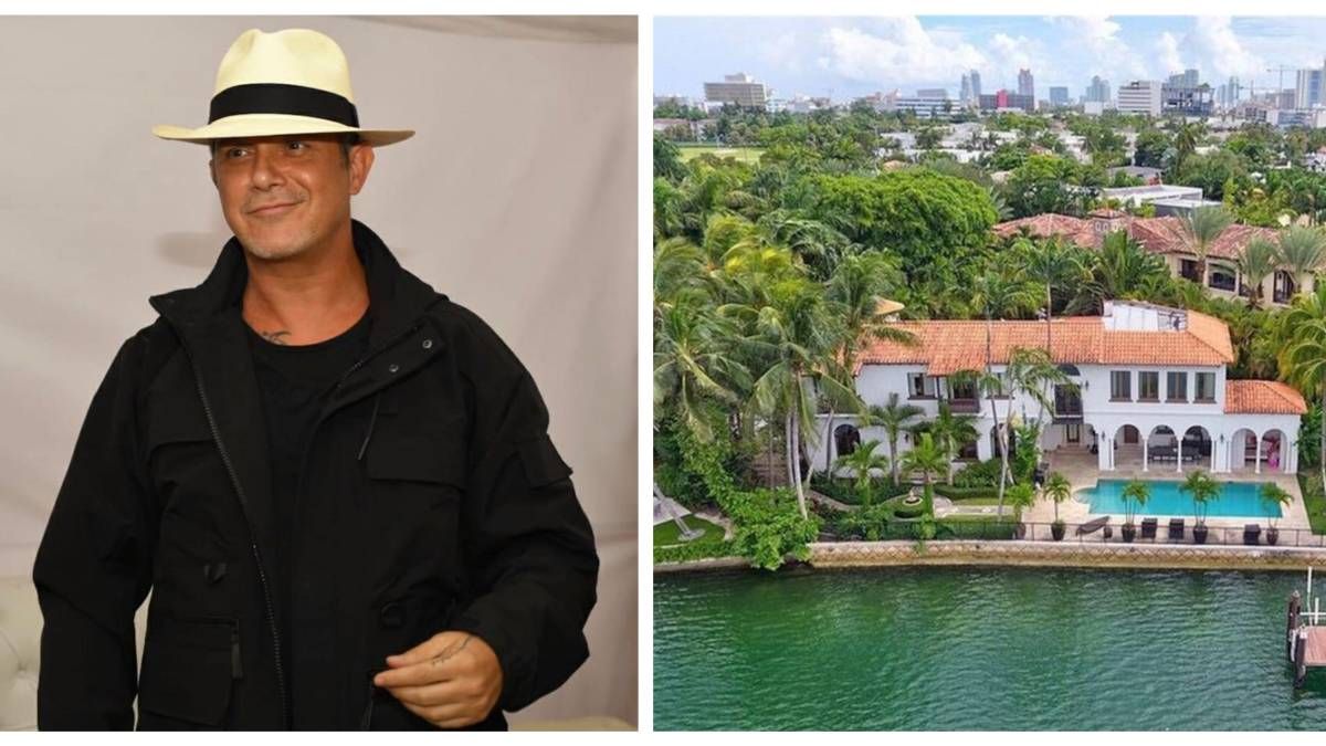 ¡Por fin! Alejandro Sanz vendió su mansión de Miami
