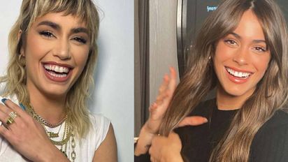 Lali Espósito estuvo presente en el recital de Tini Stoessel
