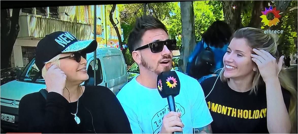 Nuera, novio y suegra juntos en la tele el reality familiar Barbieri