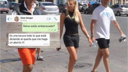 La respuesta de Gisela Berger al anuncio de Scioli sobre su embarazo: 