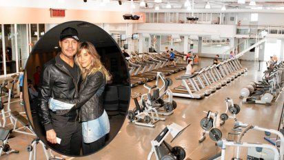 Lejos de la polémica tapa sobre su salud, Tinelli empezó el gimnasio y se anotó en Megatlon con Guillermina