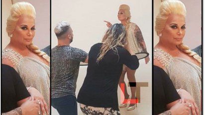 Carmen Barbieri prepara su marquesina: el back de fotos con un extravagante look