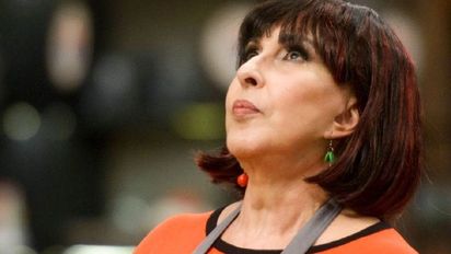 Georgina Barbarossa tiene un profe de cocina que la ayuda