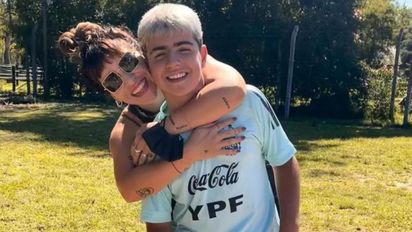 Gianinna Maradona volvió a Instagram y compartió un golazo de Benjamín Agüero