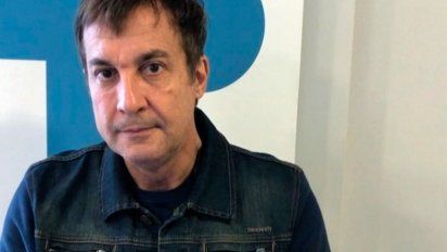 Paulo Vilouta muy triste por la muerte de Mauro Viale