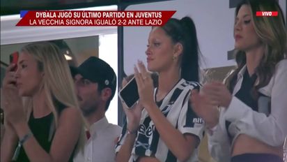 ¡Siempre con él! Oriana Sabatini en el momento más duro de Paulo Dybala con la Juventus