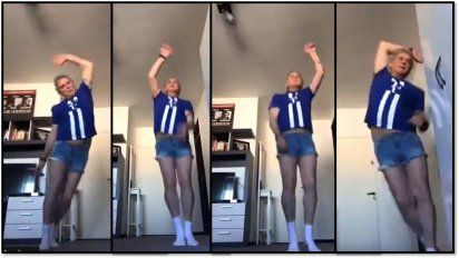 Beto Casella se clavó unos minishorts y bailó desenfrenado: ¿Va al Bailando?