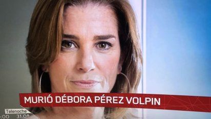 Conmoción: Murió Débora Pérez Volpin