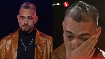 Desilusionado: Un participante lloró al no ser elegido en La Voz 