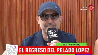 El Pelado López contó su operación que lo alejó de la tele y el llamado de su ex, Jujuy Jiménez