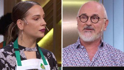 Osvaldo Gross no tuvo piedad con una participante de El gran premio de la cocina
