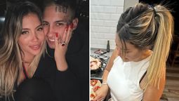 altText(Cómo preparar el clásico pollo al horno con papas que Wanda Nara le hizo a L-Gante)}