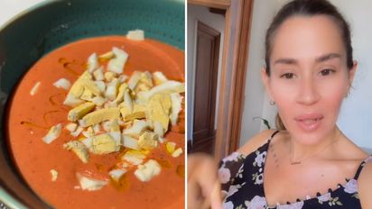 Receta práctica y simple de salmorejo para el verano al estilo de Jimena Barón