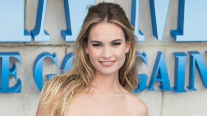 ¿Amor a la vista? Lily James y Chris Evans juntos en Londres