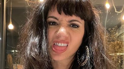 Griselda Siciliani apareció con un radical cambio de look