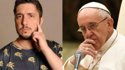 Jey Mammon habló de su relación con El Papa Francisco 