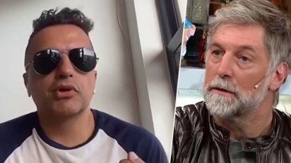 Ángel De Brito furioso con Horacio Cabak: 