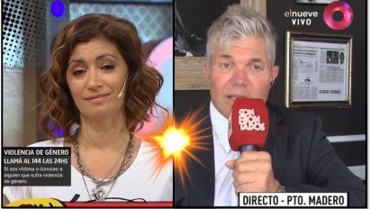 El fuertísimo cruce de Carla Conte y Fernando Burlando: 