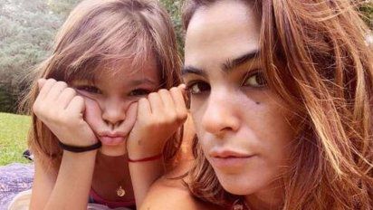 Agustina Cherri cambió de look y sorprendió por su parecido con su hija