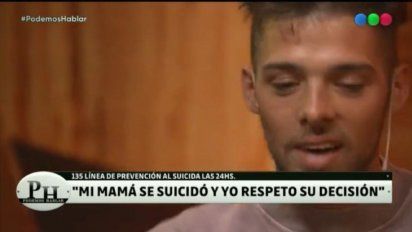 Santi Maratea se abrió y habló sobre el suicidio de su mamá: 