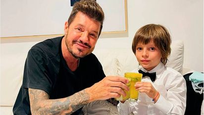 Marcelo Tinelli mostró el cambio de look de Lolo Tinelli, gracias a su hermana Helena Ortega