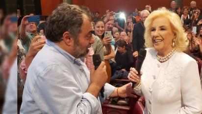 El Top Top Top del Humor recibió a sala llena a Mirtha Legrand, quien aplaudió de pie a Moldavsky 