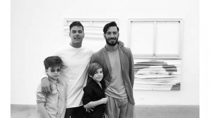 Ricky Martin celebró la graduación de sus hijos desde casa