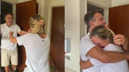 Sergio Lapegüe: el video del reencuentro con su hija que te emocionará hasta las lágrimas