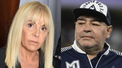 Claudia Villafañe habló de los audios del caso Maradona
